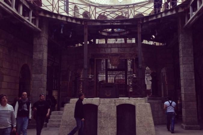 Fort Boyard 2014 : Photo de la cour (26/05/2014 - D. Wespiser)