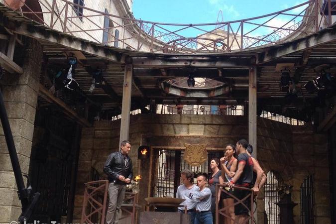 Fort Boyard 2014 : Tournage de la fin de l'émission 2 (27/05/2014 - J. Tourneur)