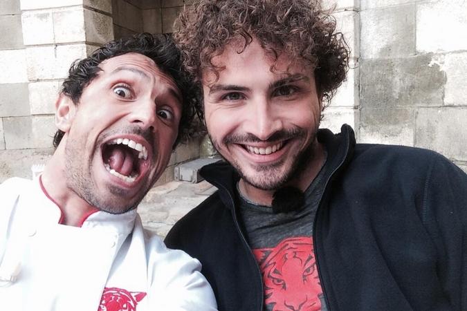 Fort Boyard 2014 : Willy ROVELLI et Maxime MUSQUA (28/05/2014 - W. Rovelli)