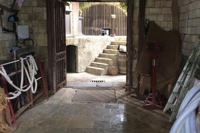 Fort Boyard 2015 : L'entrée du Fort (23/05/2015)
