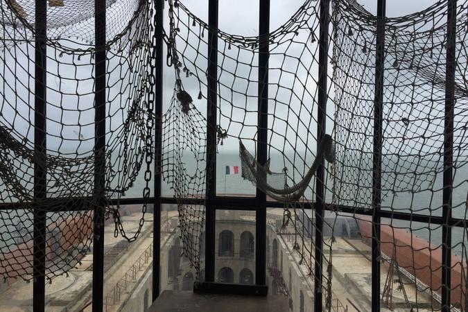 Fort Boyard 2015 : Vue de la cour intérieure (18/04/2015)