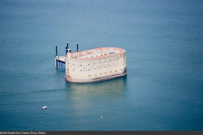 Fort Boyard 2015 : Vue aérienne (28/04/2015)