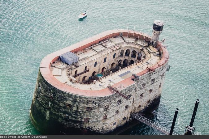 Fort Boyard 2015 : Vue aérienne (28/04/2015)