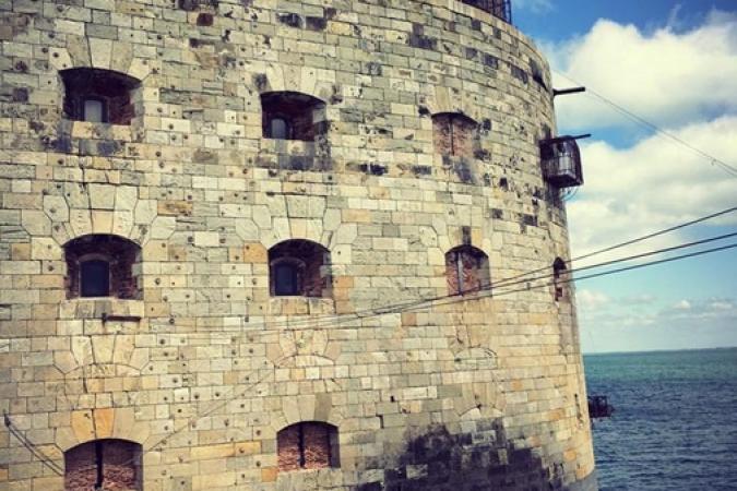 Fort Boyard 2015 : Tournage avec un drone (02/06/2015)