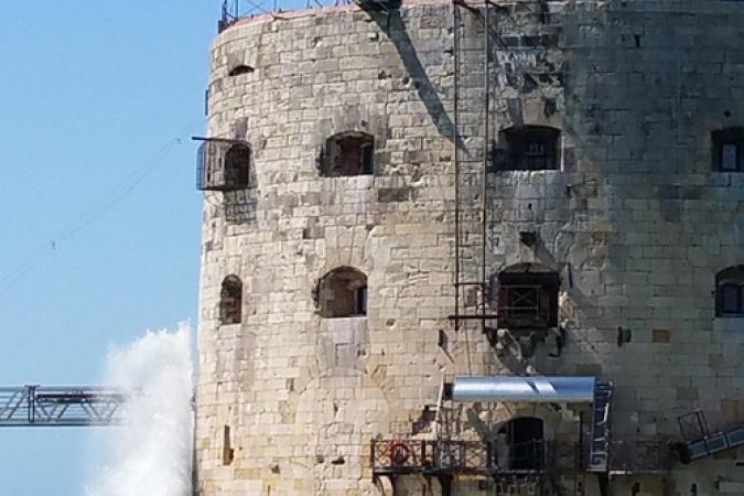 Fort Boyard 2015 : Aperçu du carrelet (15/05/2015)