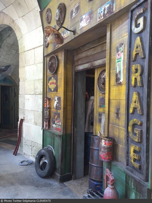 Fort Boyard 2015 : Porte de la nouvelle épreuve du Garage (15/05/2015)