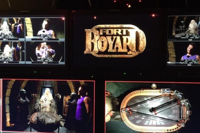 Fort Boyard 2015 : Aperçu du tournage en cours depuis la régie (18/05/2015)