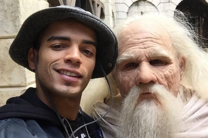 Fort Boyard 2015 : Brahim ZAIBAT et le Père Fouras (20/05/2015)