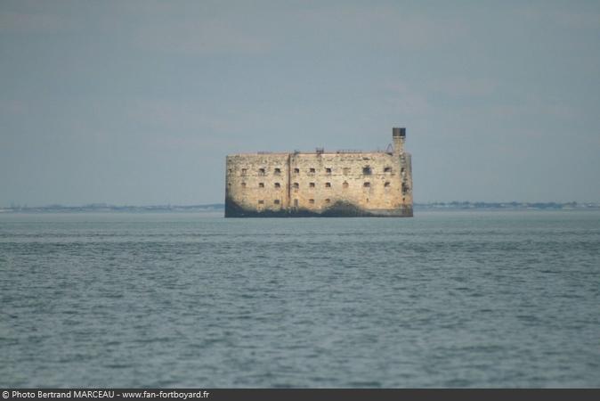 Fort Boyard 2015 - Changement de la plate-forme : Le Fort sans plate-forme (18/03/2015)