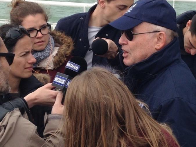 Fort Boyard 2016 - Inauguration de la plate-forme Banjaert (22/04/2016)