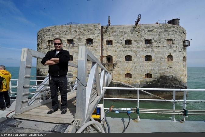 Fort Boyard 2016 - Inauguration de la plate-forme Banjaert (22/04/2016)