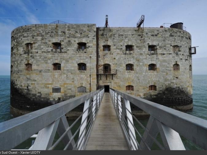 Fort Boyard 2016 - Inauguration de la plate-forme Banjaert (22/04/2016)