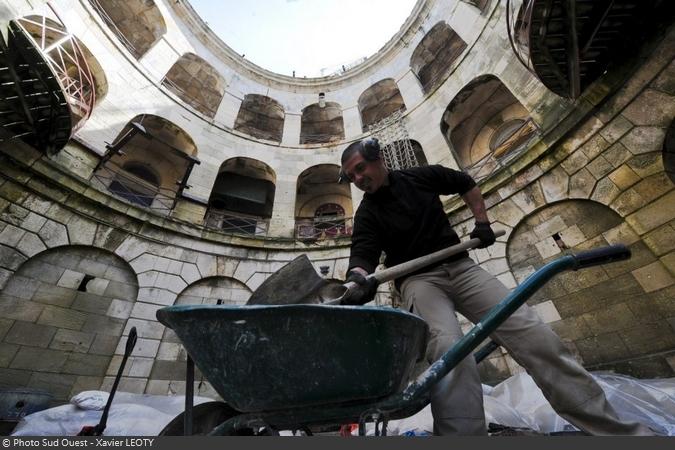 Fort Boyard 2016 - L'installation des nouveautés est en cours (22/04/2016)