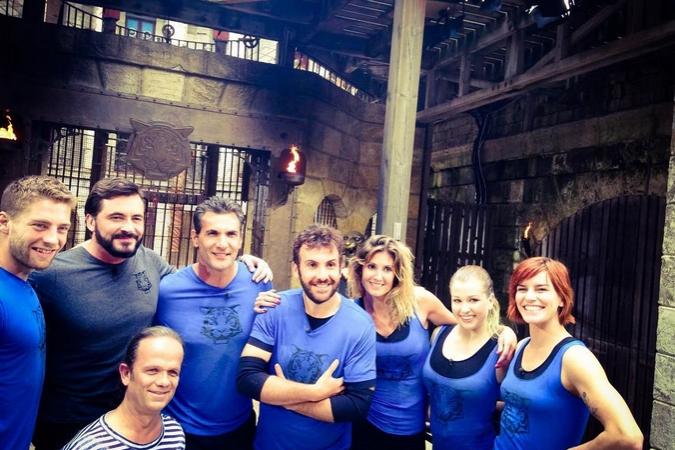 Fort Boyard 2016 - Fin de tournage pour l'équipe 3 (04/06/2016)