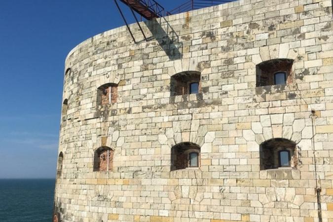 Fort Boyard 2016 - La façade et le saut extérieur (09/06/2016)