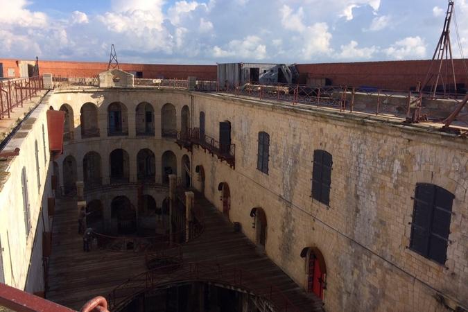 Fort Boyard 2016 - La cour intérieure (17/06/2016)