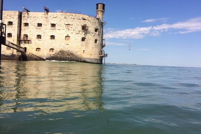 Fort Boyard 2016 - Océan calme autour du fort