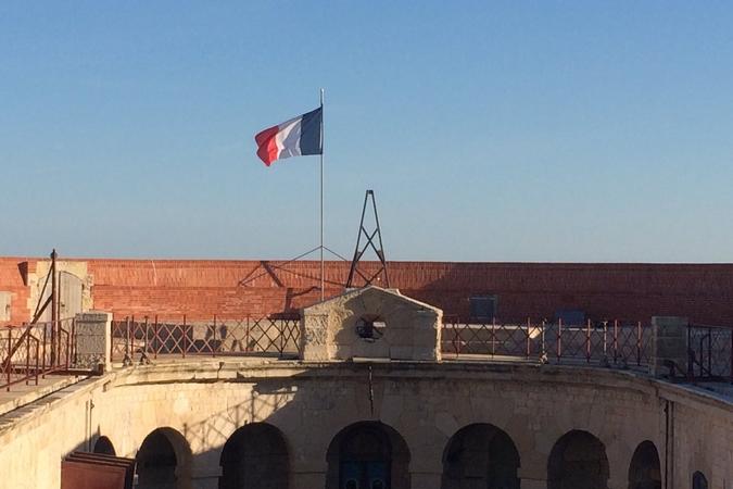 Fort Boyard 2016 - Drapeau pour le 14 juillet