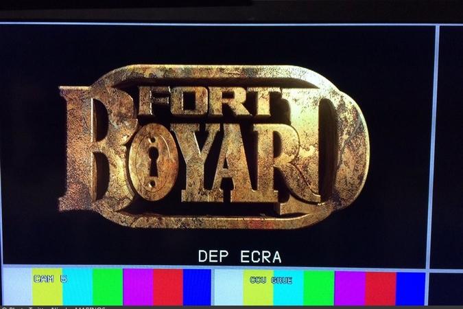 Fort Boyard 2016 - Vue des tournages depuis la régie (30/05/2016)