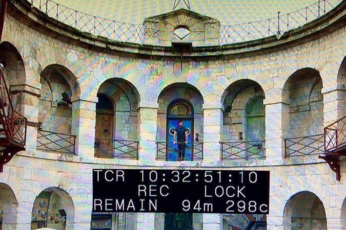 Fort Boyard 2016 - Vue des tournages depuis la régie (30/05/2016)