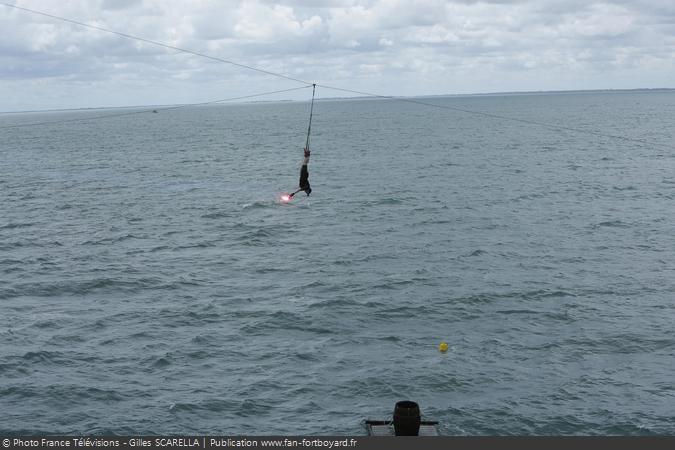 Fort Boyard 2017 - Nouvelle version de l'aventure de la Tyrolienne infernale