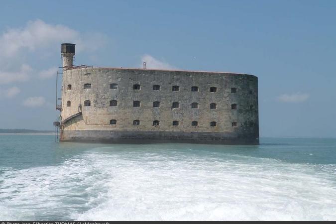 Fort Boyard 2017 - Vue de la façade Est (03/05/2017)