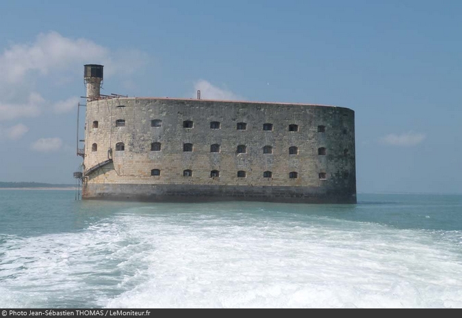 Fort Boyard 2017 - Vue de la façade Est (03/05/2017)