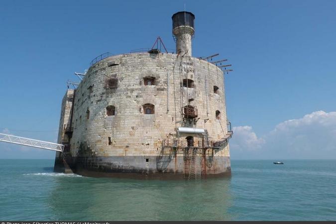 Fort Boyard 2017 - Vue de la façade Sud (03/05/2017)