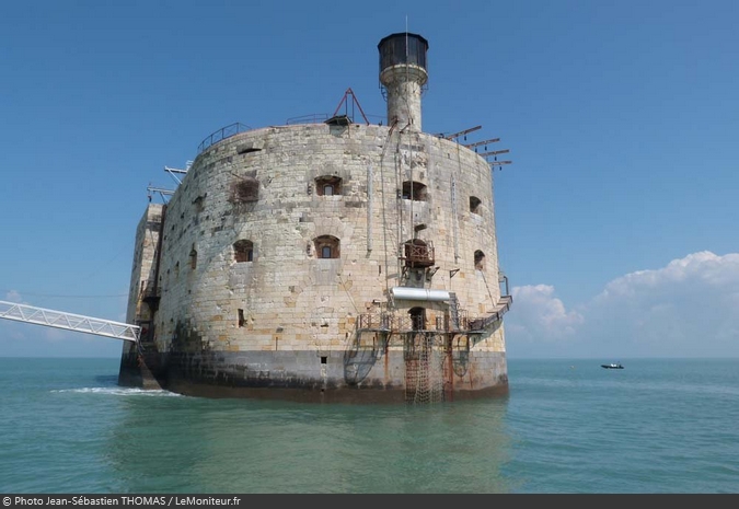 Fort Boyard 2017 - Vue de la façade Sud (03/05/2017)