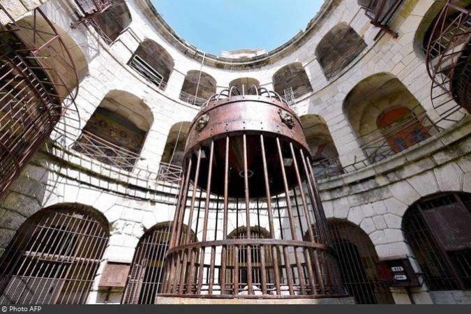 Fort Boyard 2017 - Vue de la cour intérieure (03/05/2017)