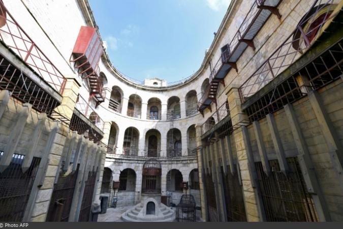 Fort Boyard 2017 - Vue de la cour intérieure (03/05/2017)