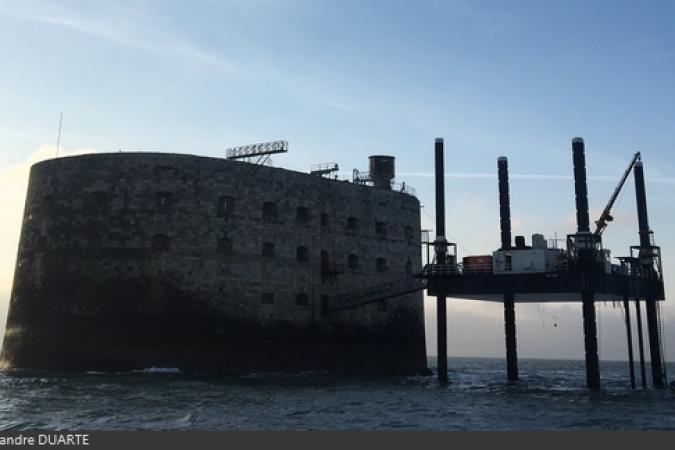 Fort Boyard 2017 - Arrivée au fort (23/05/2017)