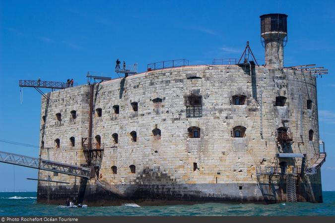 Fort Boyard 2017 - Vue extérieur du fort pendant les tournages (23/05/2017)