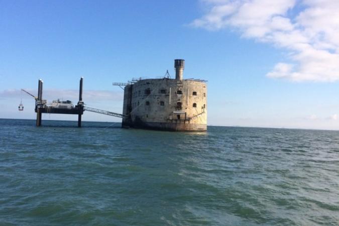 Fort Boyard 2017 - Arrivée au fort (30/05/2017)