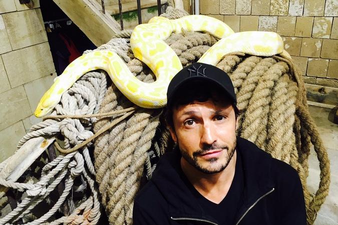 Fort Boyard 2017 - Willy Rovelli et un serpent (31/05/2017)