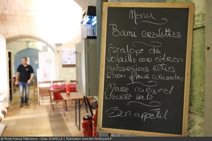 Fort Boyard 2018 - Entrée du restaurant