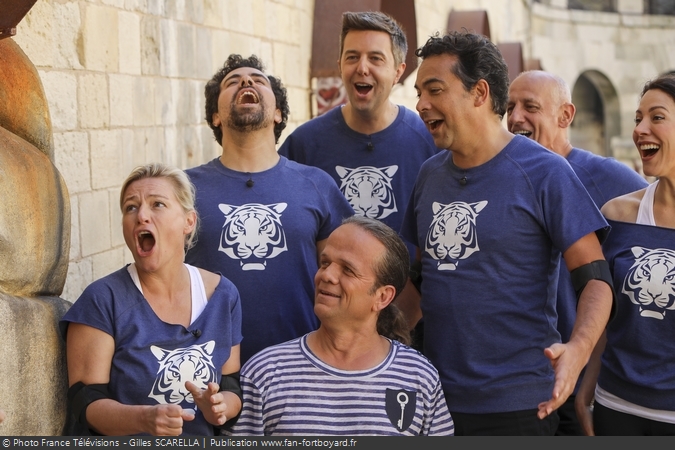 [Spoilers] Présentation > Fort Boyard 2018-03 - Guy Etienne (07/07/2018) Fort-boyard-2018-officielle-equipe03-21