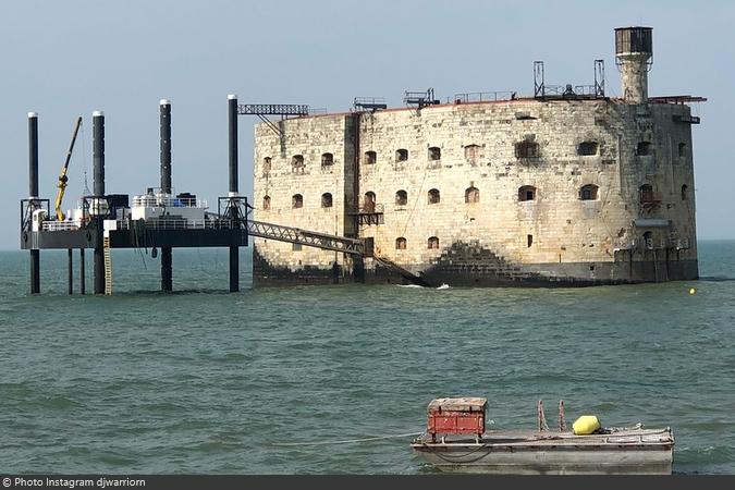 Fort Boyard 2018 - Les nouvelles installations (16/05/2018)