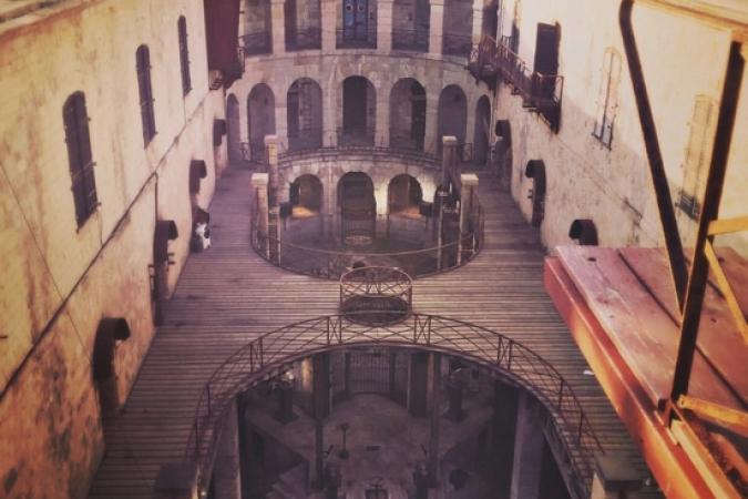 Fort Boyard 2018 - Coucher de soleil sur la cour (24/05/2018)