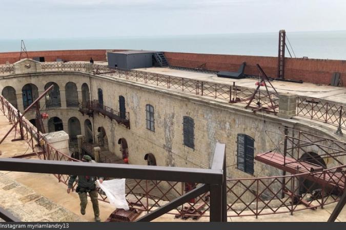 Fort Boyard 2018 - Ciel gris sur la terrasse (28/05/2018)