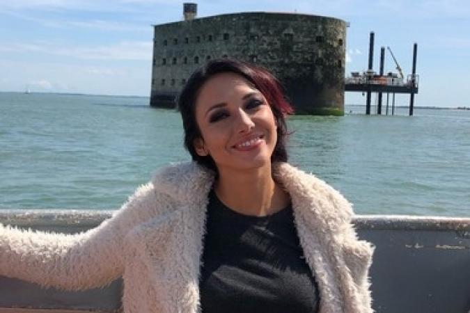Fort Boyard 2018 - Fin des tournages pour Delphine Wespiser (01/06/2018)