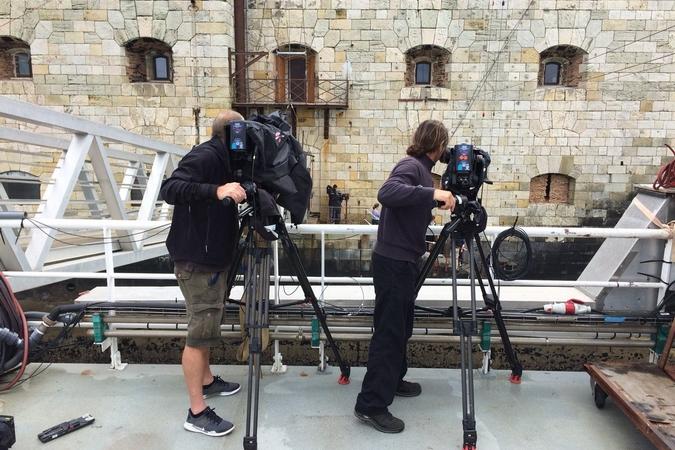 Fort Boyard 2018 - Coulisses tournage version étrangère / Finlande (13/06/2018)