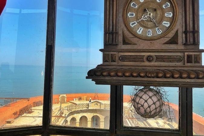 Fort Boyard 2018 - Le fort depuis la vigie