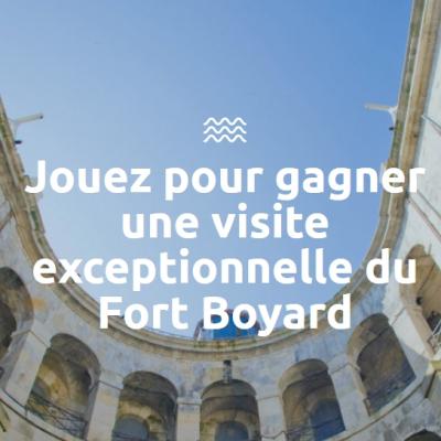 Gagnez une visite exceptionnelle du Fort Boyard en famille