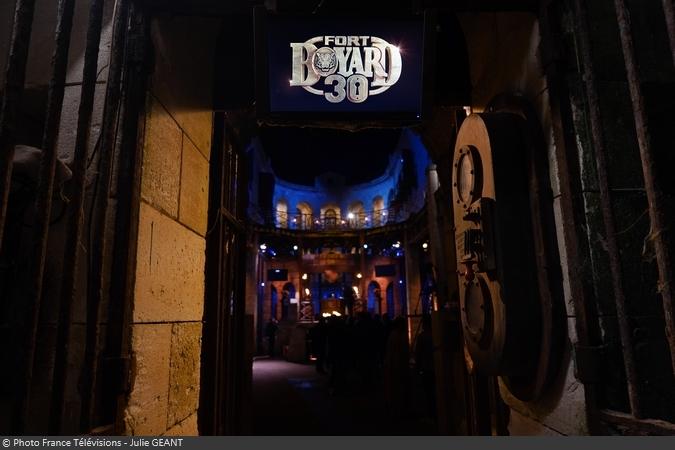 Fort Boyard 2019 - La cour intérieure en nocturne