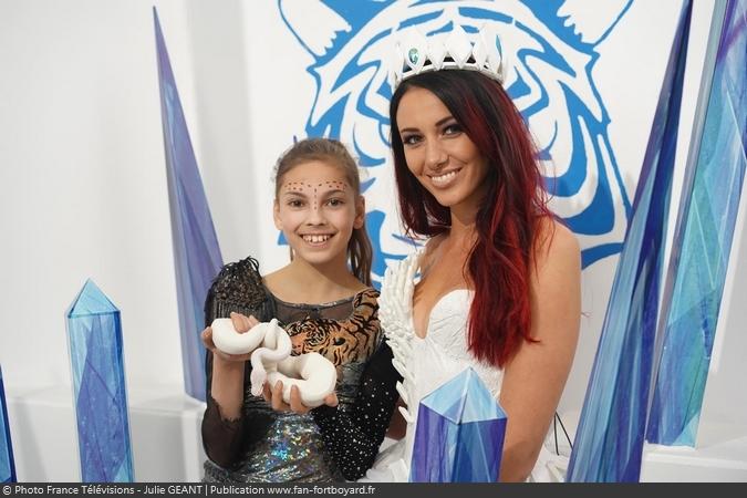 Fort Boyard 2019 - Blanche et Aïnhoa (Enfant du Fort)