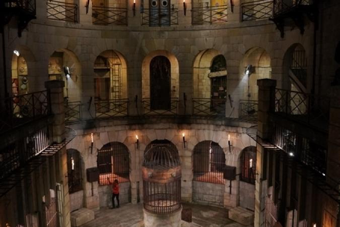 Fort Boyard 2019 - La Salle du Trésor en nocturne