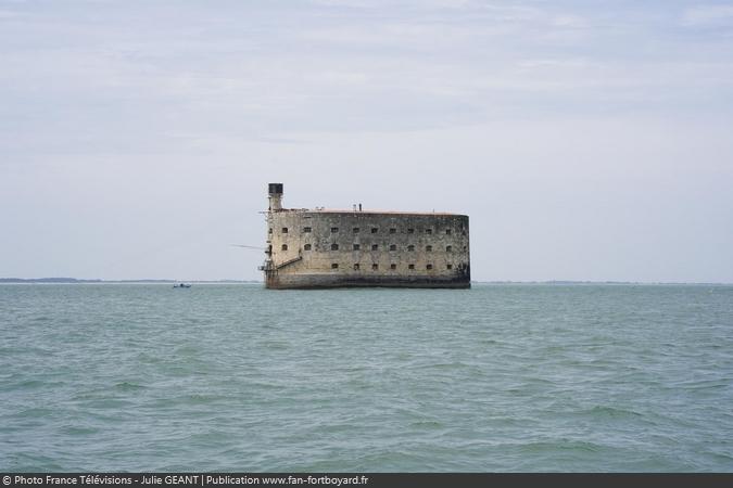 Fort Boyard 2019 - Le Fort depuis l'extérieur