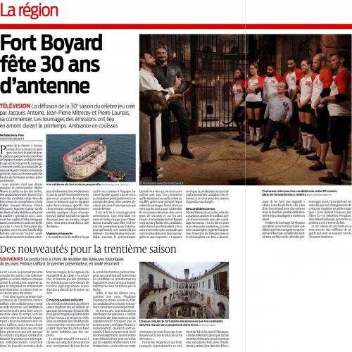 Sud Ouest - toute édition + web (19 juin 2019) - Article de Nathalie Daury-Pain