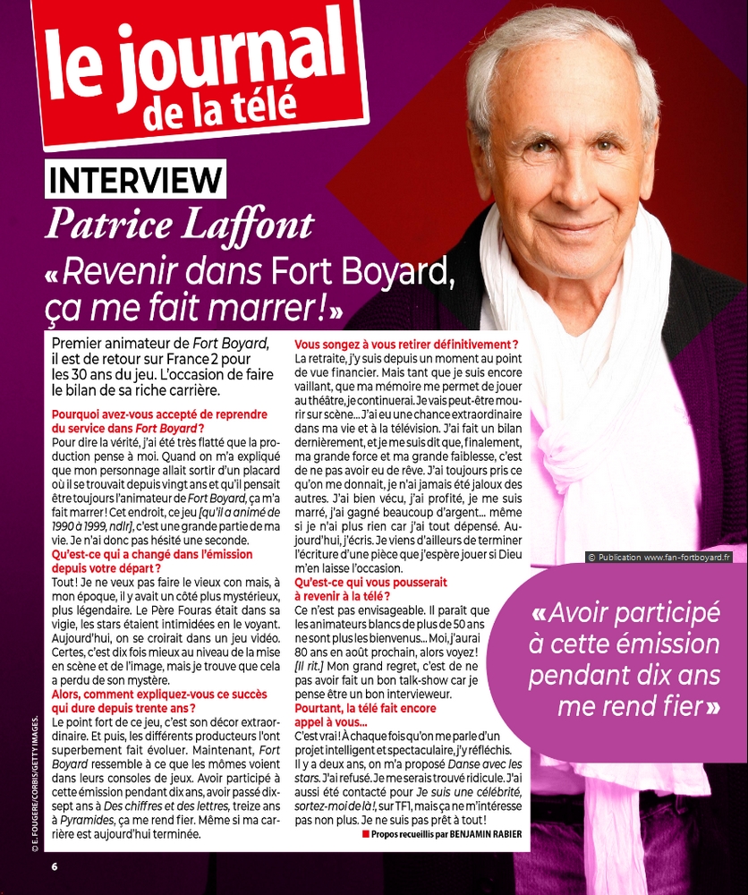 Revue de presse : Articles et reportages qui parlent de Fort Boyard 2019 Fort-boyard-2019-presse-tele2semaines-01